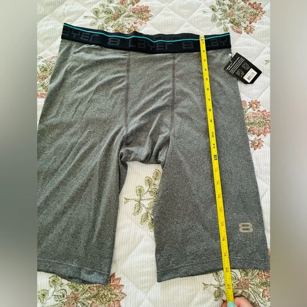 Layer 8 Gray Athletic Boxer Briefs  men new